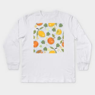 Oranges Kids Long Sleeve T-Shirt